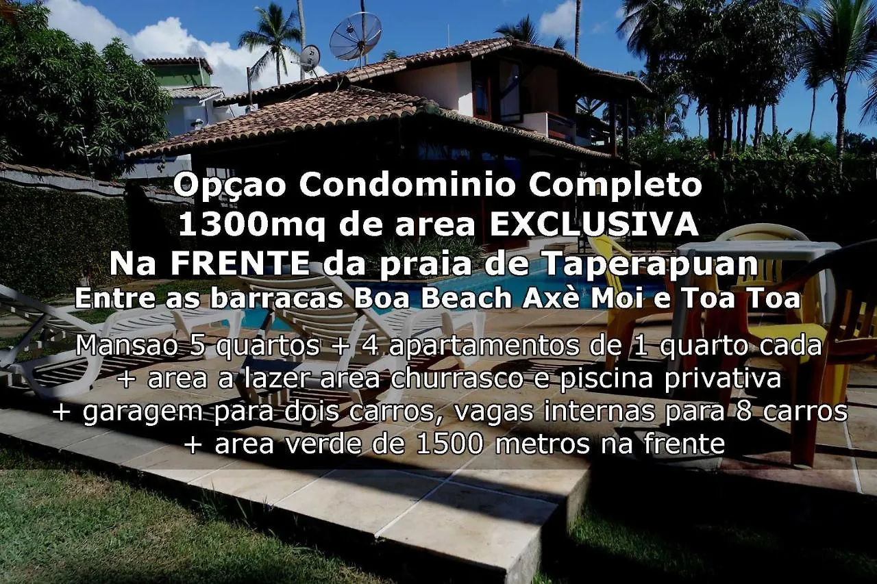 Ferienhaus Residencial Frente A Praia Porto Seguro Brasilien